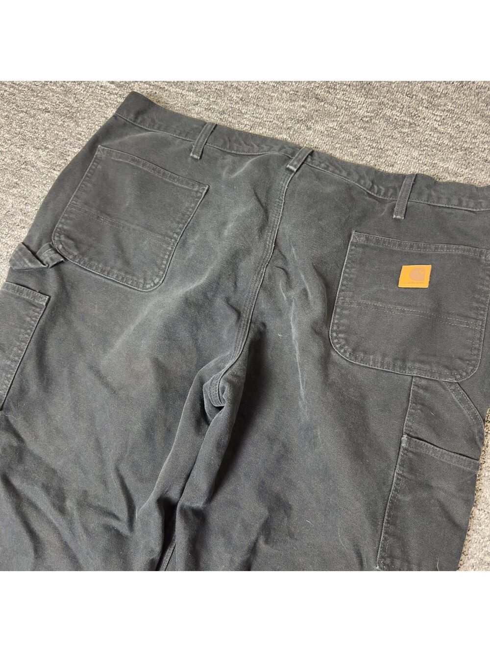 Carhartt Original Dungaree Fit Pants Mens 44x32 Black